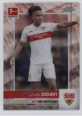 2020 Topps Chrome Bundesliga Silver Wave Refractor 3/250 Daniel Didavi #90 7m3