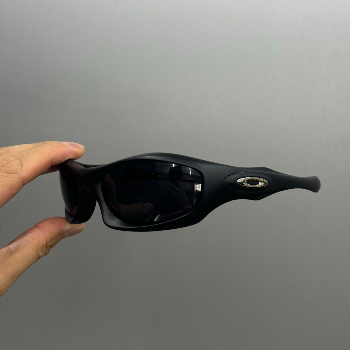 Oakley 00s Monster Dog Vintage Sunglasses Black Lenses/Matte