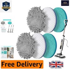 S6002UK Steam and Scrub Mop Pads Replacement for Shark,Scrubbing and Sanitizi...