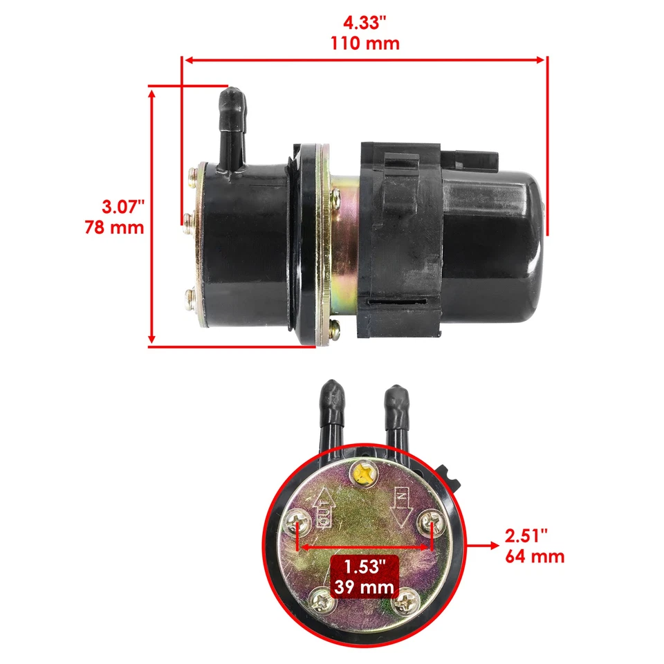Bomba de combustible para Yamaha XV1100 Virago 1100 1986-1999 Foto 2 de 4