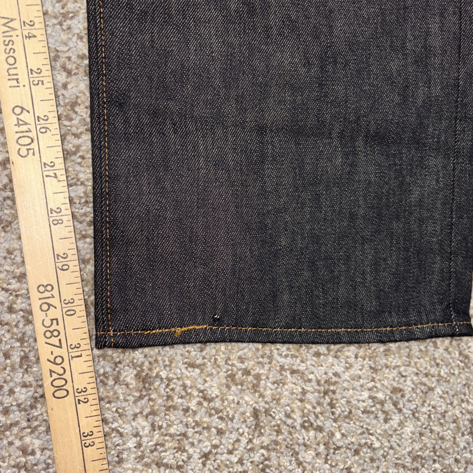 Levi's Men’s 501 Original Straight Jeans 44x32 Fits 43 X 31 Missing Button - View 13