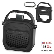 Silicone Cover Case for Bose SoundLink Micro 2 Bluetooth Speaker, Black Case