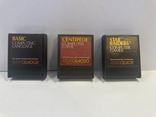 Star Raiders (CXL4011) Centipede (CXL4020) BASIC (CXL4002) - Atari 400/800/XE image