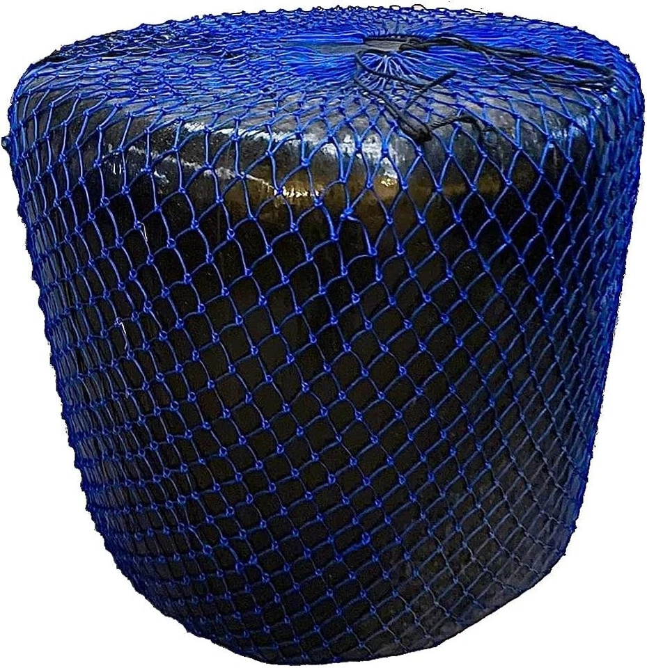 Red de heno de nailon de alta resistencia para pacas redondas, 5x4 pies, malla de alimentación lenta, reduce el desperdicio Foto 3 de 4