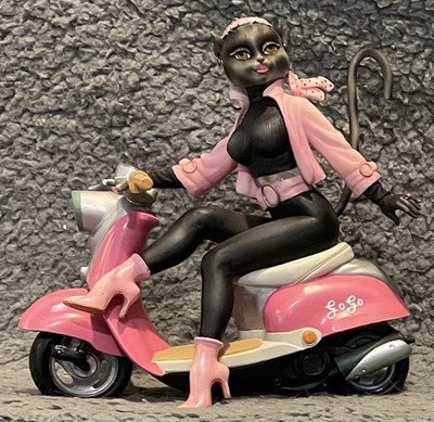 Margaret Le Van Alley Cats  Go Go Pink Lady Scooter  Retired