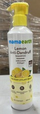 Image of  Mamaearth Lemon Anti Dandruff Shampoo, Clears Away Dandruff Flakes 250ml PK1 UK
