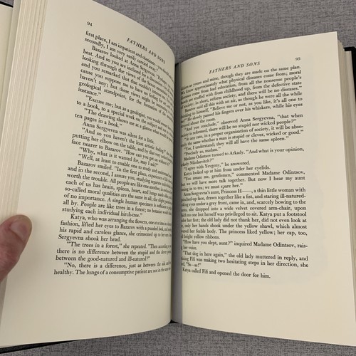 Easton Press - Väter & Söhne von Ivan Turgenev - 100 größte Bücher - Leder - Bild 10 von 11
