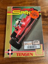 Super Sprint Nintendo NES CIB Complete In Box - Open Shrink Seal - Nr Mint