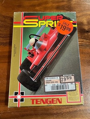 Super Sprint Nintendo NES CIB Complete In Box - Open Shrink Seal - Nr Mint