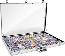 Trade Show Display Case – 34"X22" Large Aluminum Locking Tabletop Showcase for T