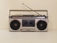 Vtg. Panasonic RX-5180 Mini Boombox AM/FM Stereo Cassette w/NEW BELT INSTALLED!