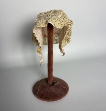 Antique Lace Doll Bonnet