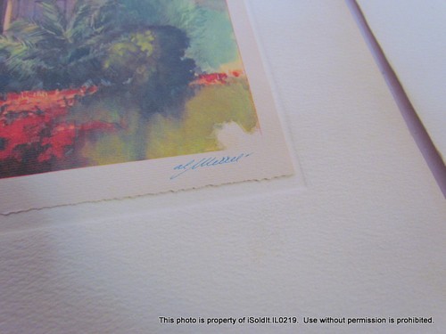 LOT 2 VTG PRINTS Talio-Crome c1950s AL METTEL THE PANTHEON, PUEBLA CATHEDRAL - Picture 4 of 9