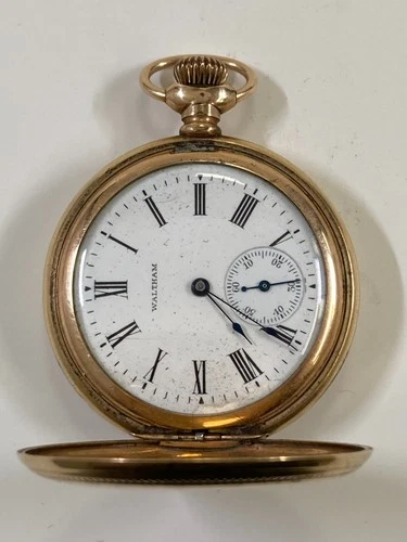 Antique WALTHAM Pocket Watch, Pre-Owned, Doesn't Run (35-#02)