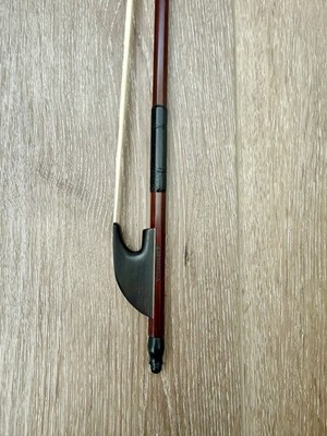 Baroque bow for cello or bass viola da gamba