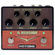 HOTONE A STATION Guitar Acoustic Preamp Stomp...