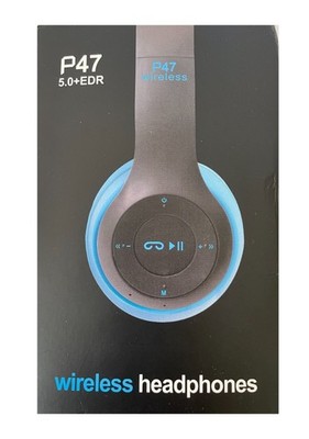 P47 5.0+ EDR Wireless Kopfhörer Bluetooth - Faltbar Ausziehbar Wiederaufladbar