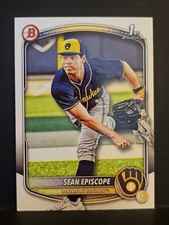 2025 Bowman Draft #149 Sean Episcope BREWERS 