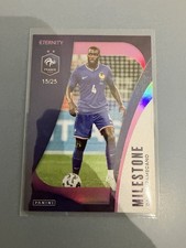 Panini Eternity Bleus Milestone Dayot Upamecano #15/25 France