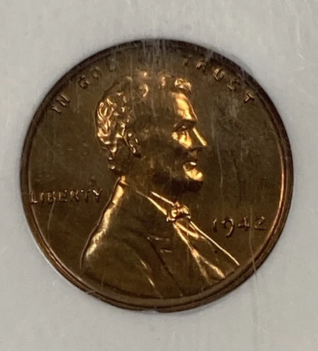 1942 Lincoln Cent .01. NGC PR64 RB Nice Proof.