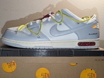 Nike x Off-White Dunk Low 'Lot 8 of 50' Size 14 Brand New/ Dead Stock