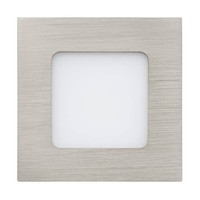 Eglo 64598 Fueva 1 Pro Led Leuchtspot 2,8W 85X85Mm Nickel-Matt Weiss Neutralweis