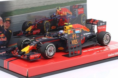 Max Verstappen Red Bull Racing Sieger Spanien GP 2016 1:43