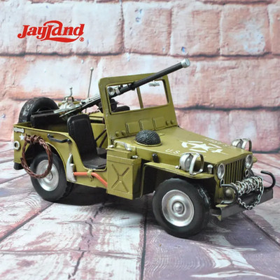 Willys Jeep Overland Modell Oldtimer WW2 US Army 4x4 Truck grün Jayland