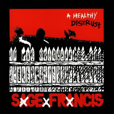 Sage Francis - A Healthy Distrust [New Vinyl LP] Explicit, Red, Colored Vinyl, W