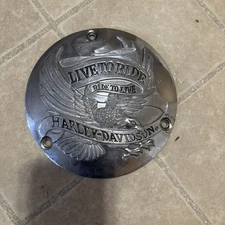 Live To Ride Derby Cover Harley Fxr Dyna Softail Touring 70-98 Shovel Evolution