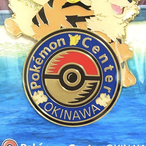 Pokemon Center Inawa Logo Pins Pikachu Windy Limited - Picture 4 of 5