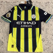 Puma Official 2024/2025 Manchester City Erling Haaland 775086-02 Jersey Men’s S