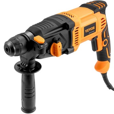 1 Inch SDS Plus Rotary Hammer Drill 8 Amp Corded Heavy Duty Concrete Tool