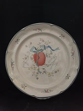 International Marmalade Geese Stoneware Platter 12.5 “ Diameter. Oven Safe