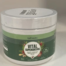 Vital Nutritive Vital Greens Superfood Powder 30 Day Supply Exp 11/2026