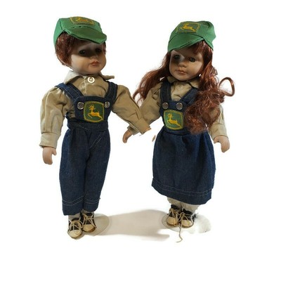 VTG John Deere Porcelain Dolls Danbury 
