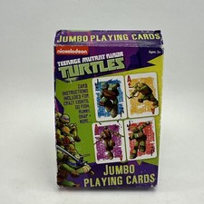 Nickelodeon Jumbo Playing Cards Teenage Mutant Ninja Turtles 54 Card Deck