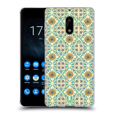 HEAD CASE DESIGNS MAJOLICA PRINT SOFT GEL CASE FOR NOKIA PHONES 1