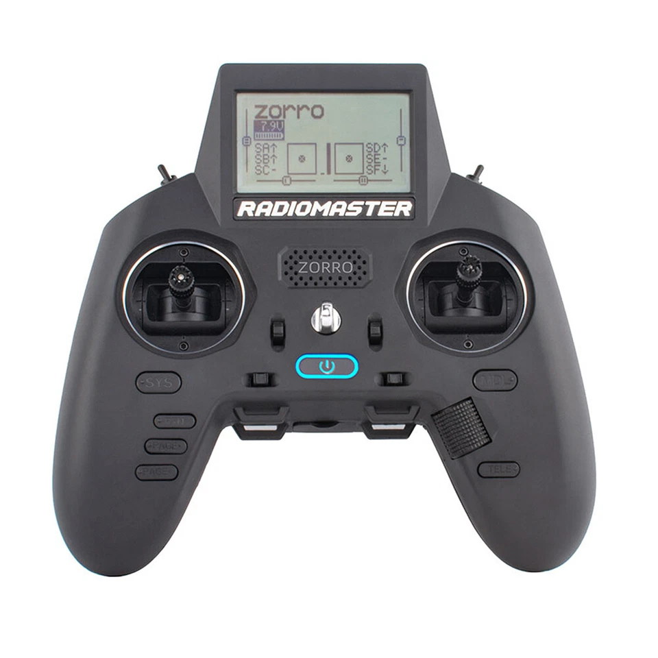 Radiomaster Zorro Elrs Lbt Version 2.4ghz Rc Sender 2 Akku Mit Tragetasche - Bild 4 von 4