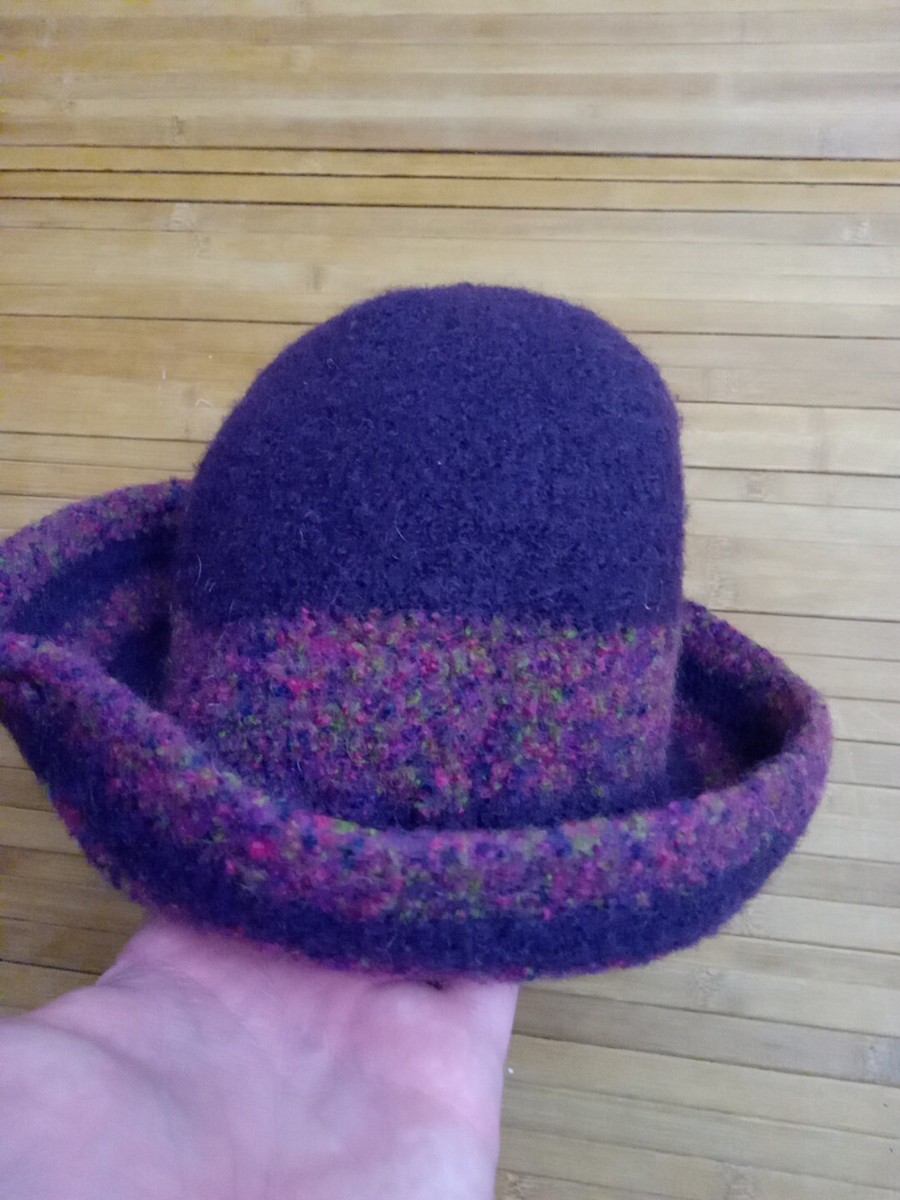 Y.A.R.N　バケットハット Vintage Linda Senkevicius Minocqua Wisconsin Wool Bucket Hat Cap