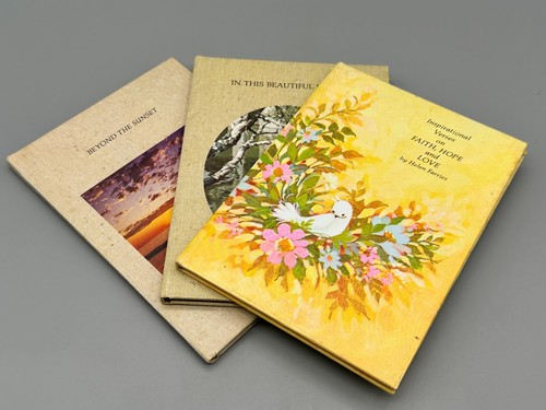 Lot of 3 Buzza-Cardozo Editions Helen Farries Inspirational HC 1970 - Afbeelding 3 van 4