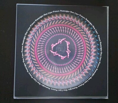 Dua Lipa Future Nostalgia Limited Edition Zoetrope Vinyl Record LP New 