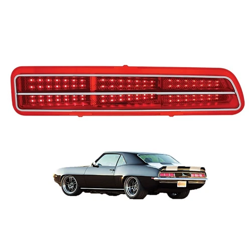 69 Chevy Camaro Red LED Sequential RH Passenger Side Tail Brake Light Lamp Lens - Picture 1 of 14