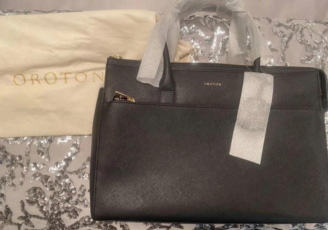 Oroton maison large worker tote clearance