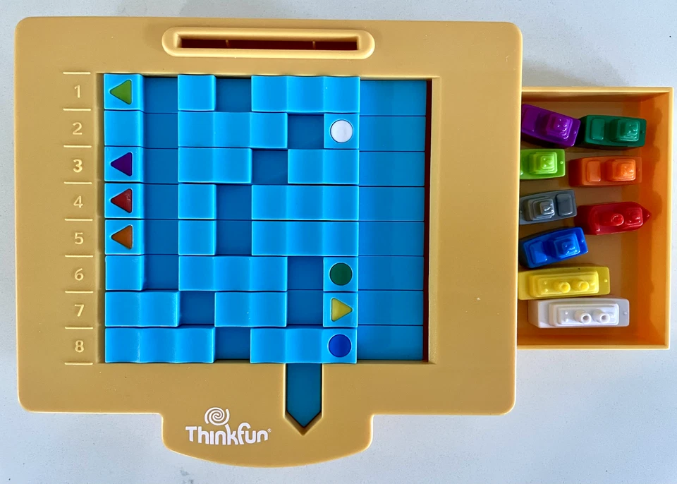 Think Fun Wave Breaker Shifting Seas Logic Game Gently Used Complete Missing Box - Image 4 of 4