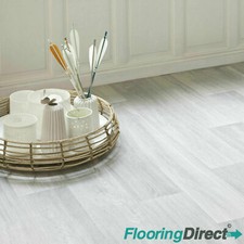 009S Limed Oak Wood Effect Vinyl Flooring Cheap Kitchen Lino 2 3 4 m Wide Roll