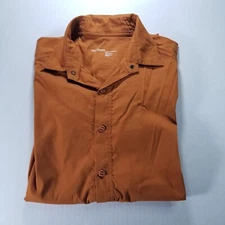 Arc'teryx Burnt Orange Large L Stretch Light Weight Travel Hiking Transept Shirt