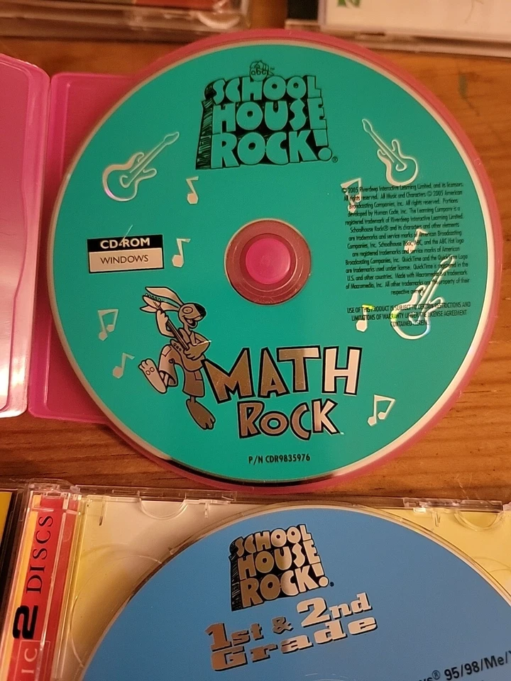 School House Rock! 1st & Second Grade (PC/MAC, 2005) With Math Rock - Image 4 of 4
