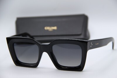 NEW CELINE CL 40130I 01D BLACK POLARIZED AUTHENTIC FRAMES SUNGLASSES 51-22