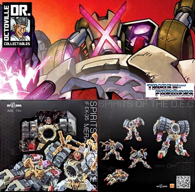 Iron Factory IF-EX35 Spirits of the D.E.C Merak Legends Scaled Tesarus Brandneu